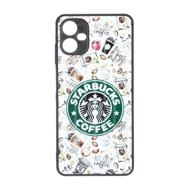 قاب Line Case محافظ لنز برجسته طرح دار Samsung Galaxy A06 - کد 42 - تصویر 2