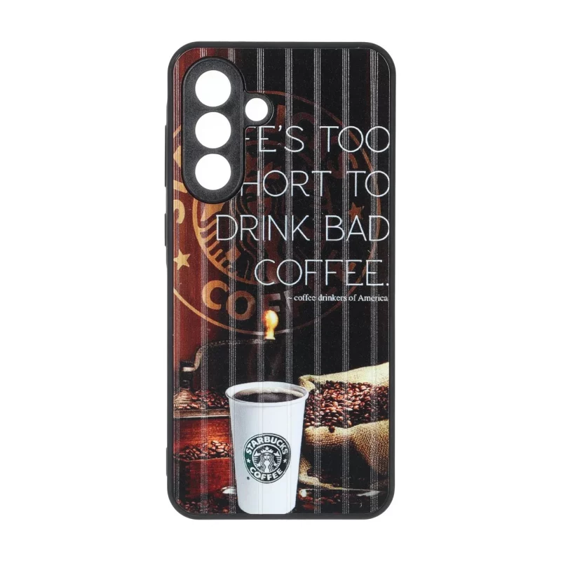 قاب Line Case محافظ لنز برجسته طرح دار Samsung Galaxy A56 / A36 - کد 48 - تصویر 2