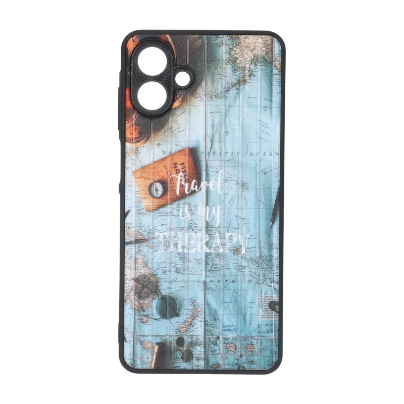 قاب Line Case محافظ لنز برجسته طرح دار Samsung Galaxy A07 - کد 117 - تصویر 2