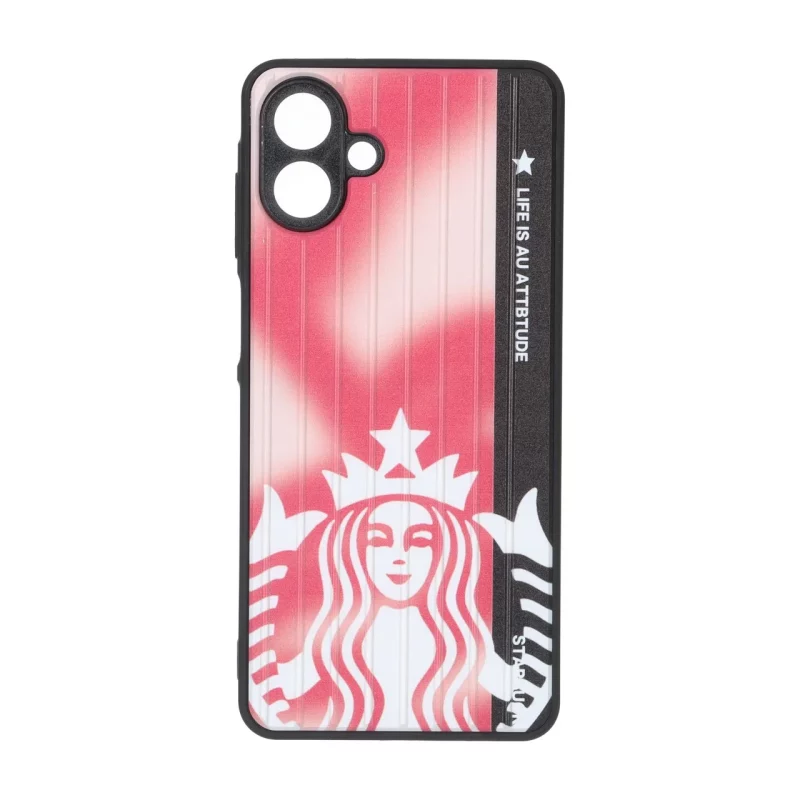 قاب Line Case محافظ لنز برجسته طرح دار Samsung Galaxy A07 - کد 118 - تصویر 2