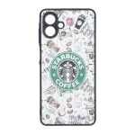 قاب Line Case محافظ لنز برجسته طرح دار Samsung Galaxy A07 - کد 123
