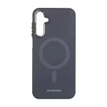 قاب Ruimeibi طرح مگ سیف لنز خطی Samsung Galaxy A15 - سرمه ای تیره