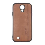 قاب طرح چرم RYOURK مدل Samsung Galaxy S4 - قهوه ای