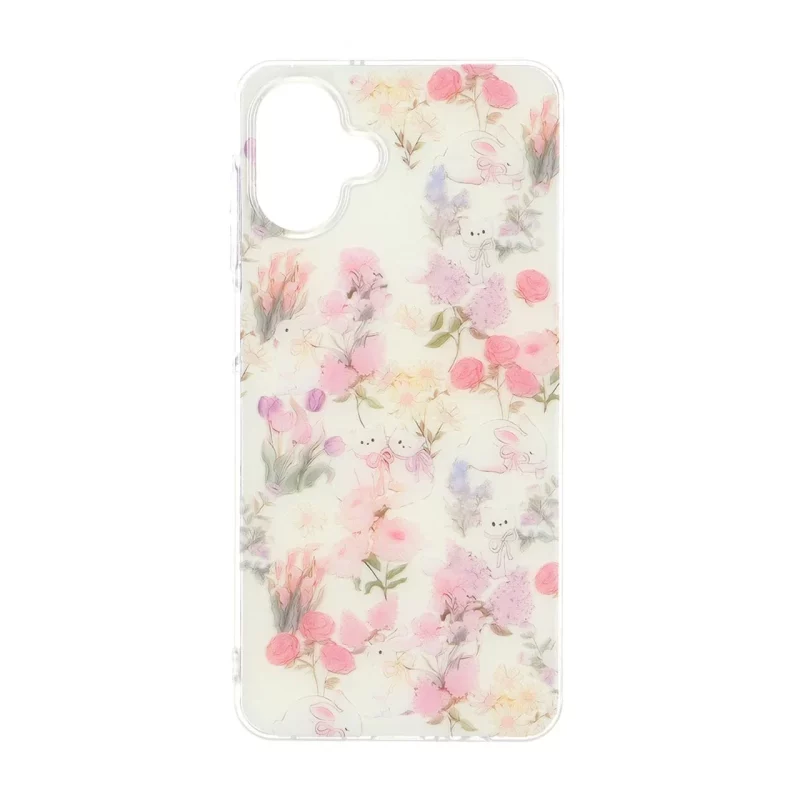قاب Flower پشت سخت دور ژله ای Samsung Galaxy A07 - طرح 53 - تصویر 2