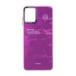 قاب Youngkit طرح بارکد پوست ماری دور مات Samsung Galaxy A07 - سرخابی