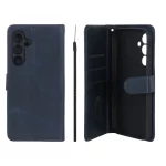 کیف موبایل مگنتی Crystal داخل مخمل Samsung Galaxy S23 FE - سرمه ای