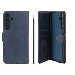 کیف موبایل مگنتی Crystal داخل مخمل Samsung Galaxy S25 FE - سرمه ای