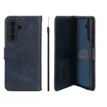 کیف موبایل مگنتی Crystal داخل مخمل Samsung Galaxy A57 - سرمه ای