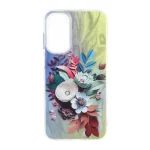 قاب اطلسی Flower دور شفاف Samsung Galaxy A15 - طرح 8