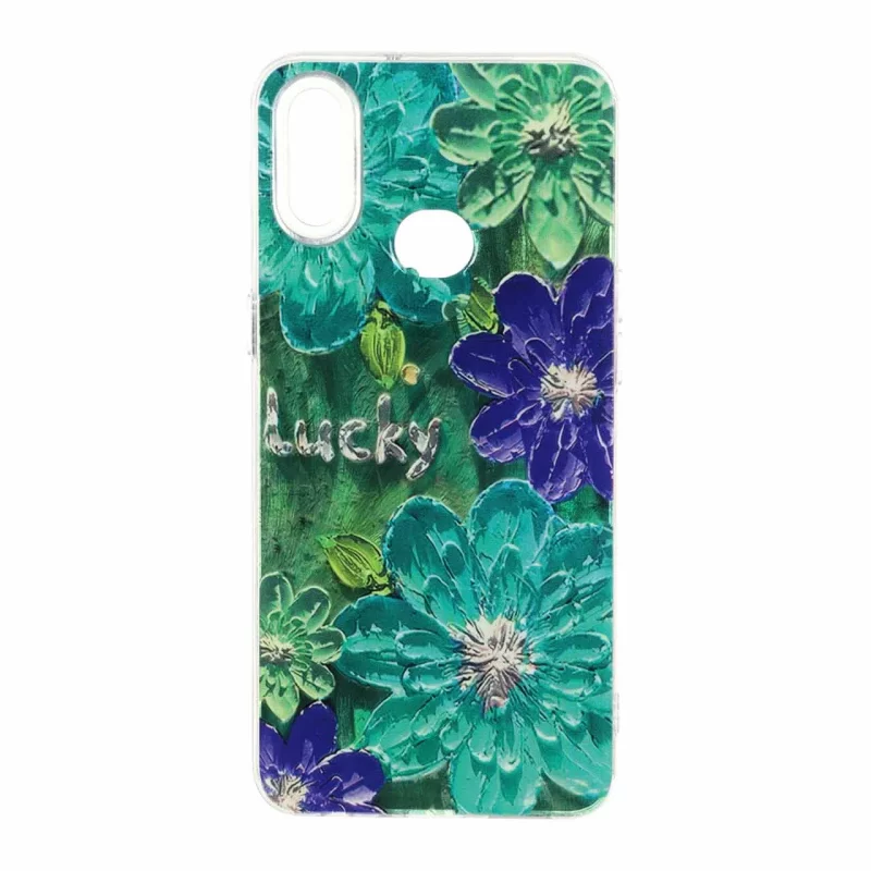 قاب اطلسی Flower دور شفاف Samsung Galaxy A10s - طرح 26 - تصویر 2