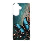 قاب اطلسی Flower دور شفاف Samsung Galaxy A57 - طرح 34