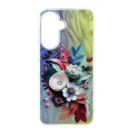 قاب اطلسی Flower دور شفاف Samsung Galaxy A17 / A26 - طرح 108