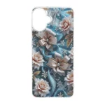 قاب اطلسی Flower دور شفاف Samsung Galaxy A07 - طرح 114