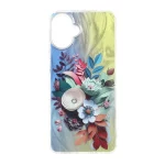 قاب اطلسی Flower دور شفاف Samsung Galaxy A07 - طرح 117