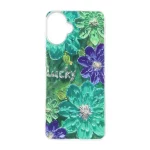 قاب اطلسی Flower دور شفاف Samsung Galaxy A07 - طرح 119