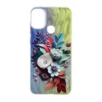 قاب اطلسی Flower دور شفاف Samsung Galaxy A11 / M11 - طرح 146