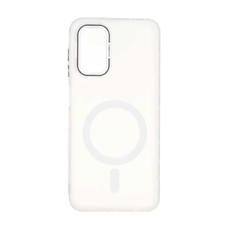 قاب Funnyrich طرح مگ سیف دور مات Samsung Galaxy A13 4G / A13 5G / A04s / M13 4G / M23 / F13 - سفید - تصویر 2