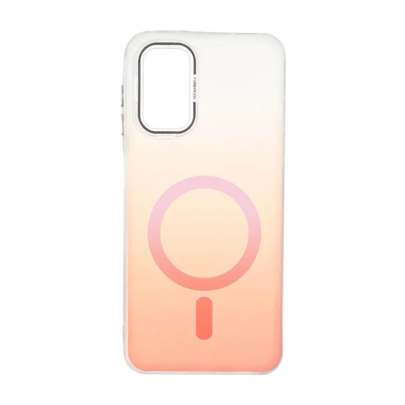 قاب Funnyrich طرح مگ سیف دور مات Samsung Galaxy A13 4G / A13 5G / A04s / M13 4G / M23 / F13 - نارنجی - تصویر 2