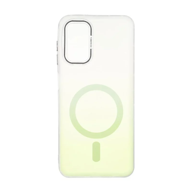 قاب Funnyrich طرح مگ سیف دور مات Samsung Galaxy A13 4G / A13 5G / A04s / M13 4G / M23 / F13 - سبز - تصویر 2