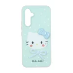 قاب دو لایه مات Kitty پاپیون برجسته Samsung Galaxy A54 - سبز