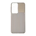 قاب مستطیلی Stripe لنز شفاف Samsung Galaxy A17 / A26 - مشکی