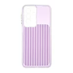قاب مستطیلی Stripe لنز شفاف Samsung Galaxy A17 / A26 - بنفش