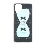 قاب هولوگرامی Kitty مات دور ژله ای Samsung Galaxy A12 / M12 / F12 - مشکی