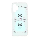 قاب هولوگرامی Kitty مات دور ژله ای Samsung Galaxy A13 4G / A13 5G / A04s / M13 4G / M23 / F13 - سفید