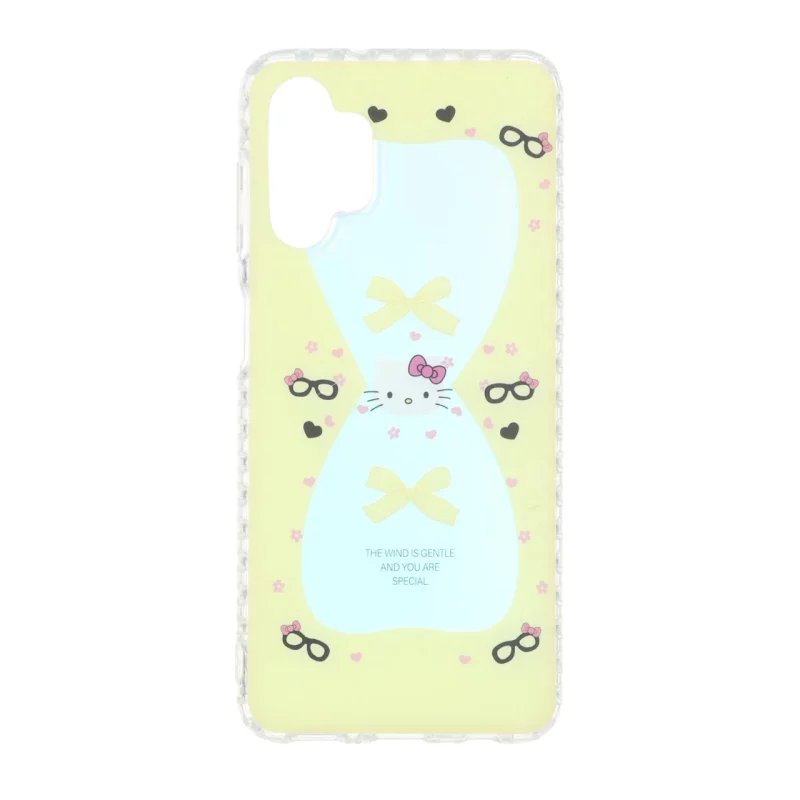 قاب هولوگرامی Kitty مات دور ژله ای Samsung Galaxy A13 4G / A13 5G / A04s / M13 4G / M23 / F13 - زرد - تصویر 2