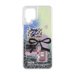 قاب رزینی سیلور طرح دار Samsung Galaxy A12 / M12 / F12 - کد 147