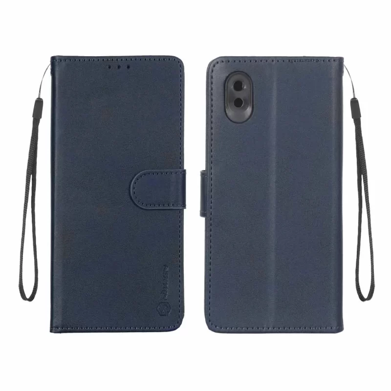 کیف موبایل مگنتی Nillkin مدل Samsung Galaxy A01 Core - سرمه ای - تصویر 2