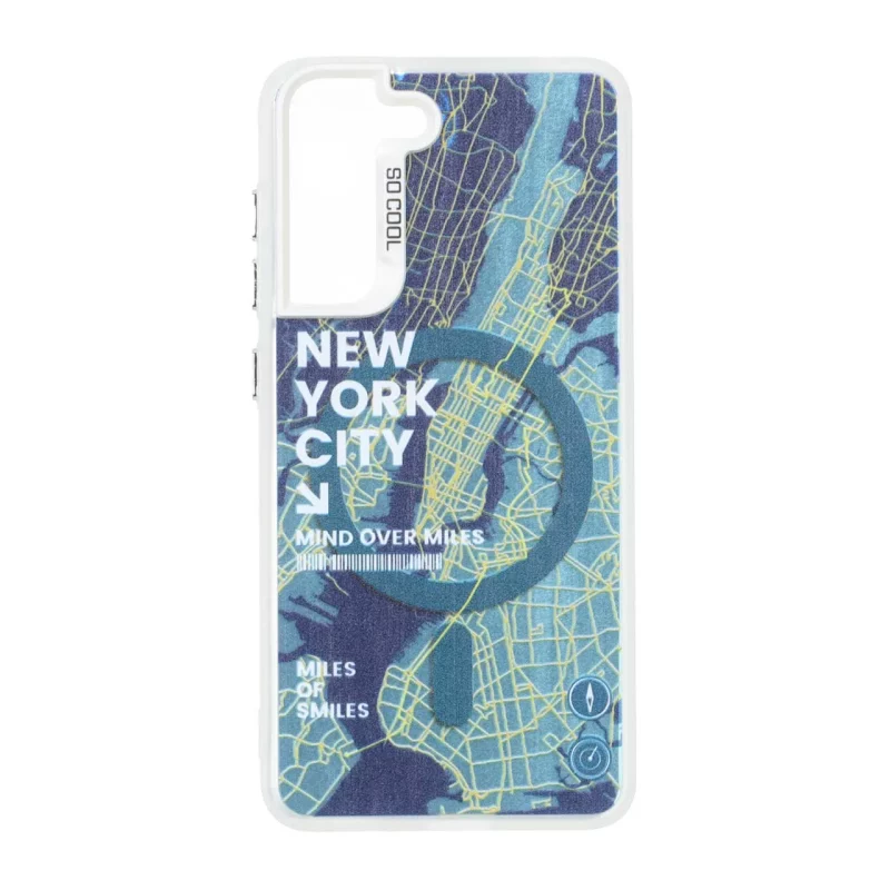 قاب SO COOL طرح مگ سیف NewYork مدل Samsung Galaxy S21 FE - تصویر 2