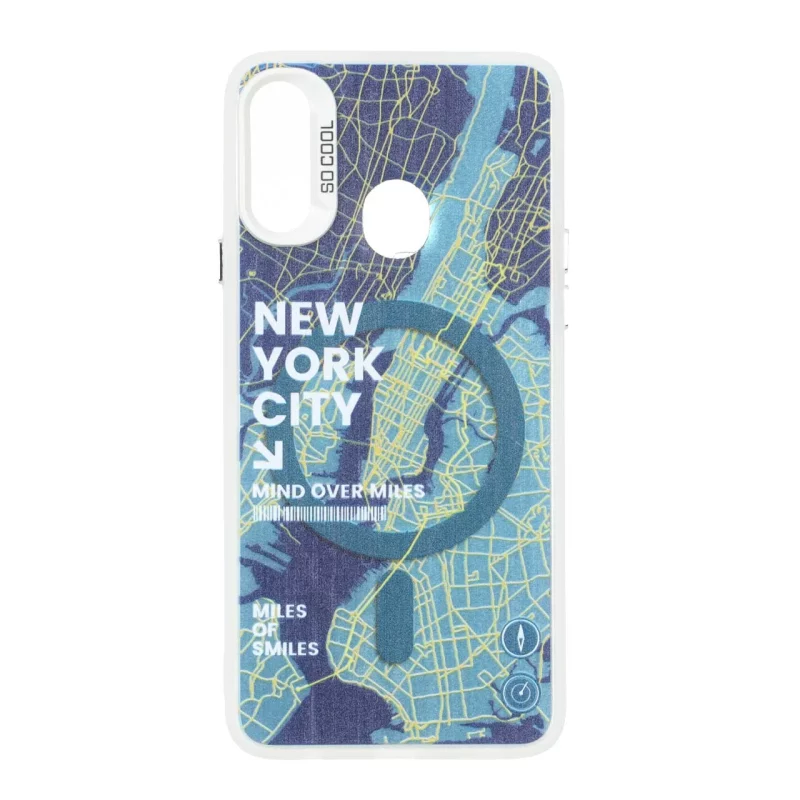 قاب SO COOL طرح مگ سیف NewYork مدل Samsung Galaxy A20s - تصویر 2
