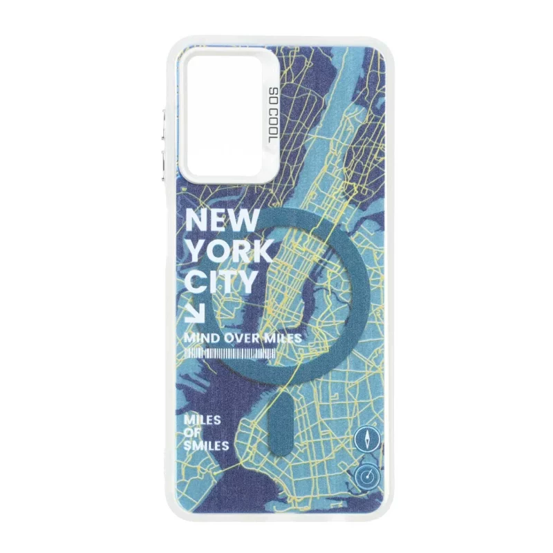 قاب SO COOL طرح مگ سیف NewYork مدل Samsung Galaxy A13 4G / A13 5G / A04s / M13 4G / M23 / F13 - تصویر 2