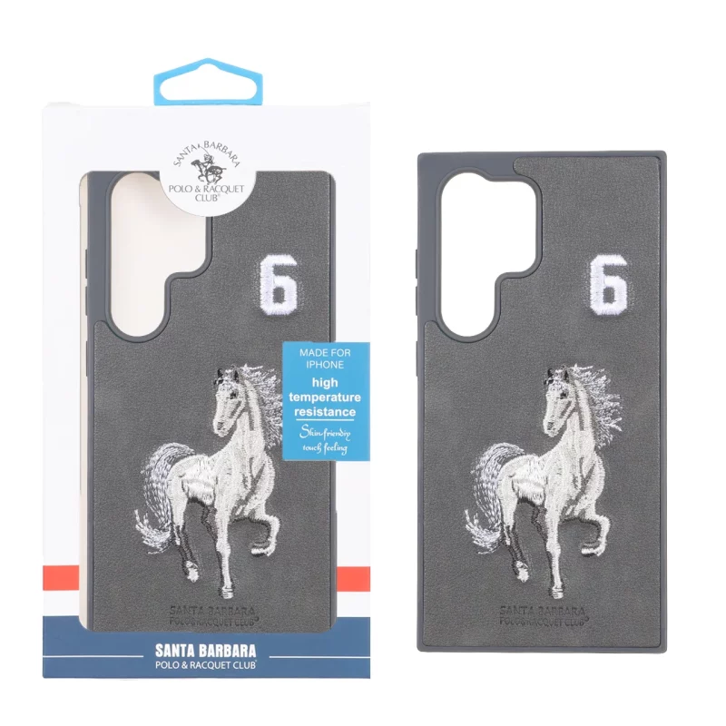 قاب چرمی Santa Barbara Polo مدل Samsung Galaxy S24 Ultra - طرح 302 (پک دار) - تصویر 2