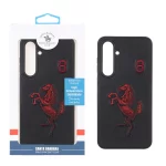 قاب چرمی Santa Barbara Polo مدل Samsung Galaxy S24 FE - طرح 313 (پک دار)
