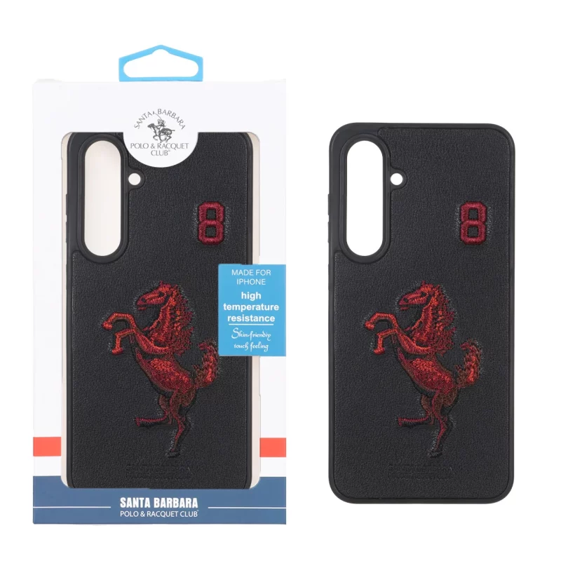 قاب چرمی Santa Barbara Polo مدل Samsung Galaxy S24 FE - طرح 313 (پک دار) - تصویر 2