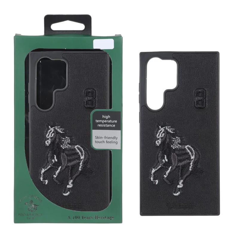 قاب چرمی Santa Barbara Polo مدل Samsung Galaxy S23 Ultra - طرح 322 (پک دار) - تصویر 2