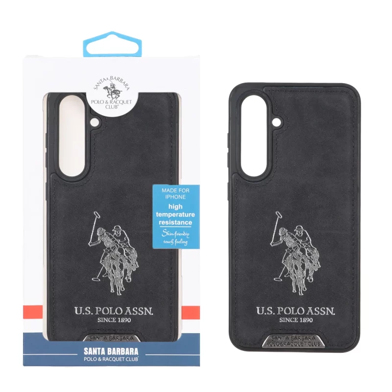 قاب اورجینال US Polo Assn جیر Samsung Galaxy S24 FE - مشکی (پک دار) - تصویر 2