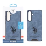 قاب اورجینال US Polo Assn جیر Samsung Galaxy S24 FE - آبی (پک دار)
