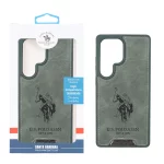 قاب اورجینال US Polo Assn جیر Samsung Galaxy S25 Ultra - سبز (پک دار)