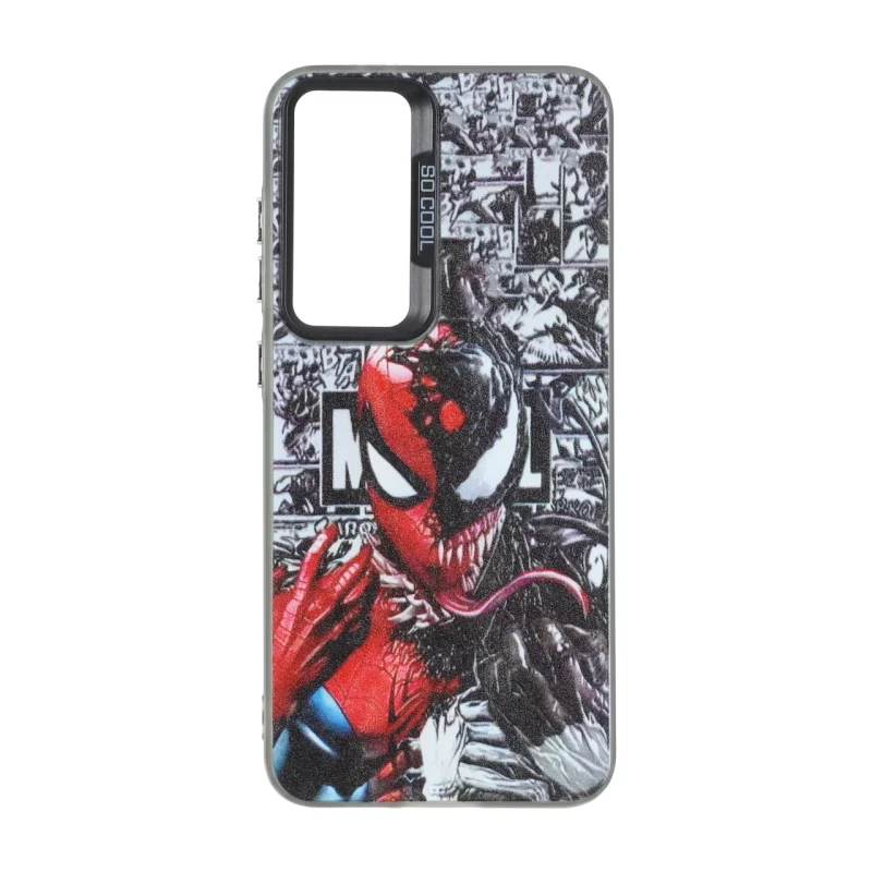 قاب SO COOL بلک لنز دکمه کروم طرح دار Samsung Galaxy S24 FE - طرح 248 - تصویر 2