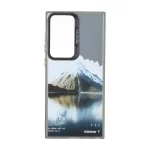 قاب SO COOL بلک لنز دکمه کروم طرح دار Samsung Galaxy S23 Ultra - طرح 460