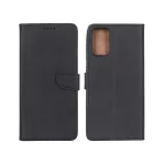 کیف چرمی موبایل مگنتی Samsung Galaxy A03s / A02s - مشکی
