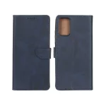 کیف چرمی موبایل مگنتی Samsung Galaxy A03s / A02s - سرمه ای
