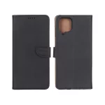 کیف چرمی موبایل مگنتی Samsung Galaxy A12 / M12 / F12 - مشکی