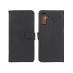 کیف چرمی موبایل مگنتی Samsung Galaxy A13 5G / A04s / M13 4G / M23 / F13 - مشکی