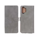 کیف چرمی موبایل مگنتی Samsung Galaxy A13 4G / A13 5G / A04s / M13 4G / M23 / F13 - خاکستری