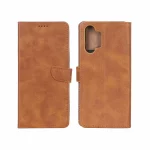 کیف چرمی موبایل مگنتی Samsung Galaxy A13 4G / A13 5G / A04s / M13 4G / M23 / F13 - عسلی