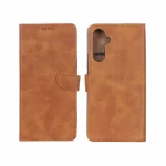 کیف چرمی موبایل مگنتی Samsung Galaxy A54 - عسلی